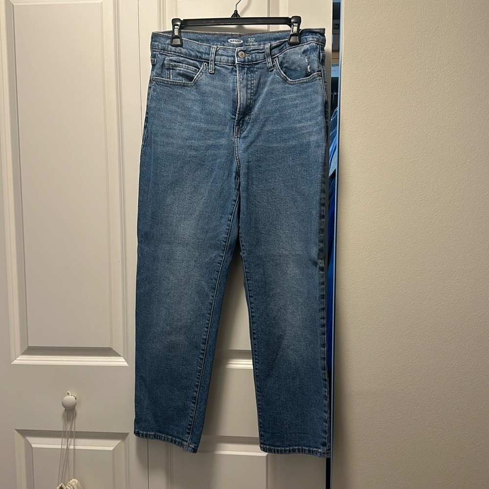 old navy ski high jeans
